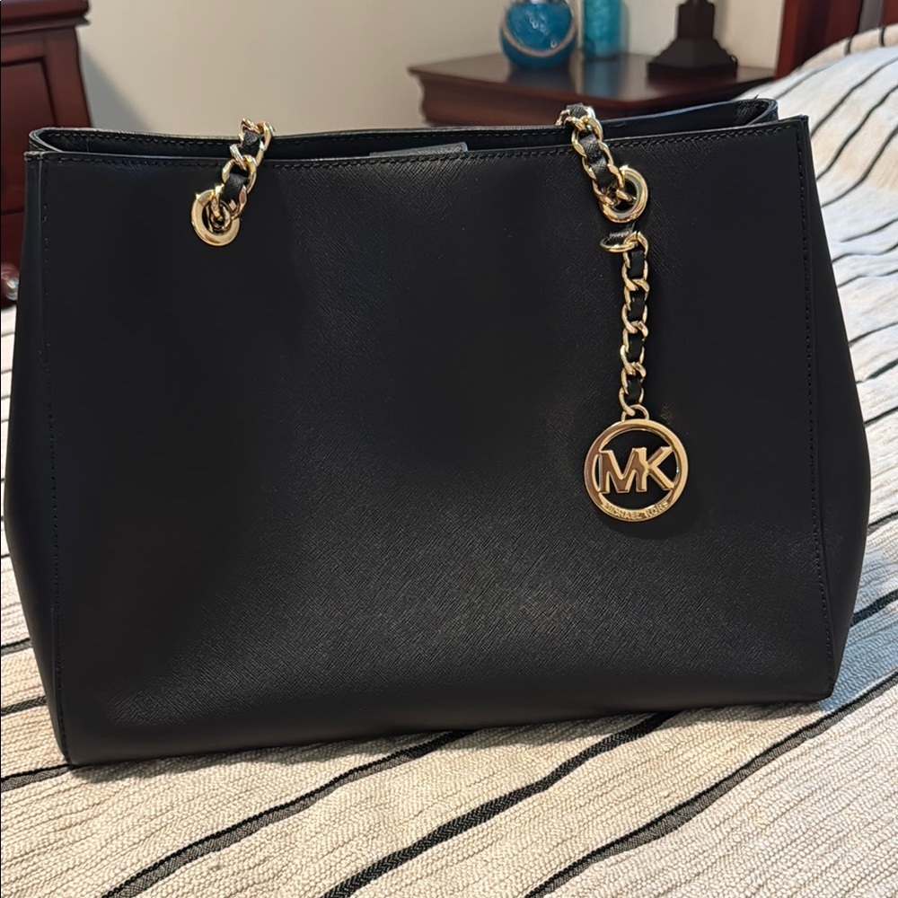 Michael Kors Black Tote Bag